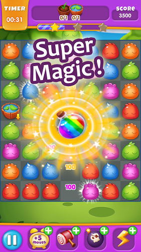 Jelly Drops - Match 3截图3