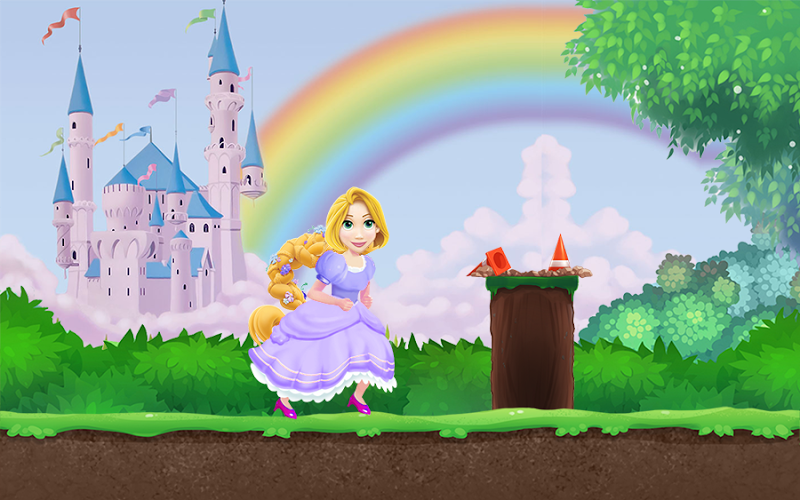 Princess Rapunzel Run截图3