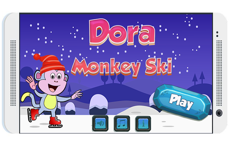 Dora monkey ski adventures截图1