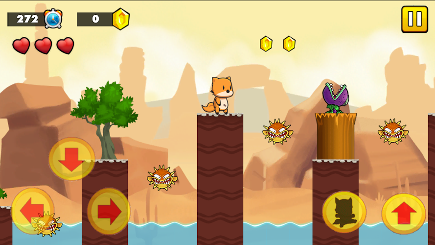 Fox Adventure Game截图4