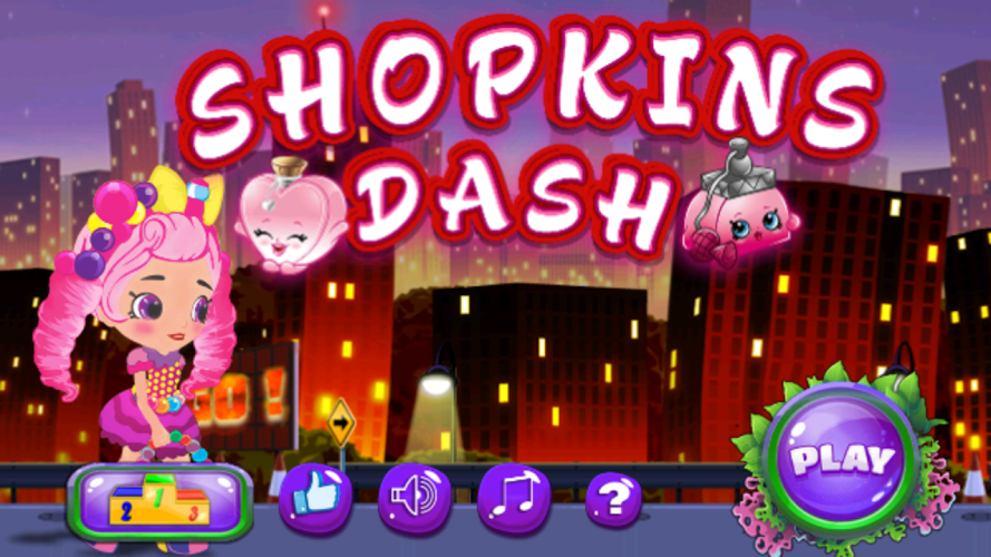 Subway Pink Shopkins Run截图2