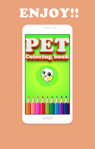 Pets coloring book for kids截图5