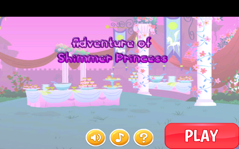 Adventure Shimmer Princess Run截图1