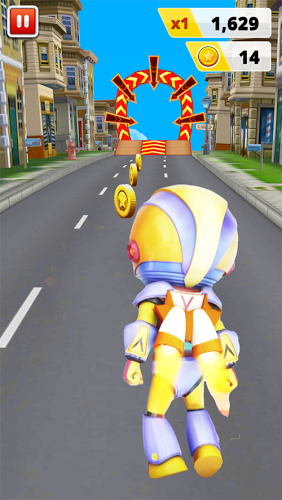 Vir Robot Flying Boy Games截图2