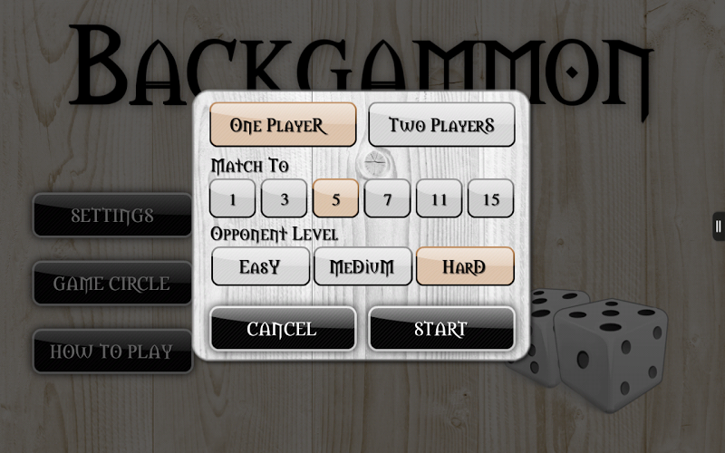 Backgammon Free截图4