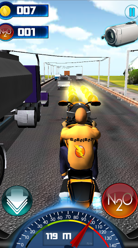 Boboi Motorbike Galaxy Racing截图3