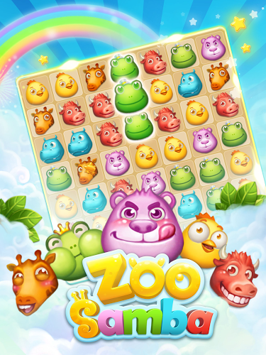 Zoo Samba Best Puzzle Game!截图1