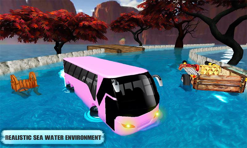 Water Surfer Bus Driving截图1