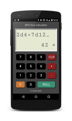 RPG Dice Calculator截图1