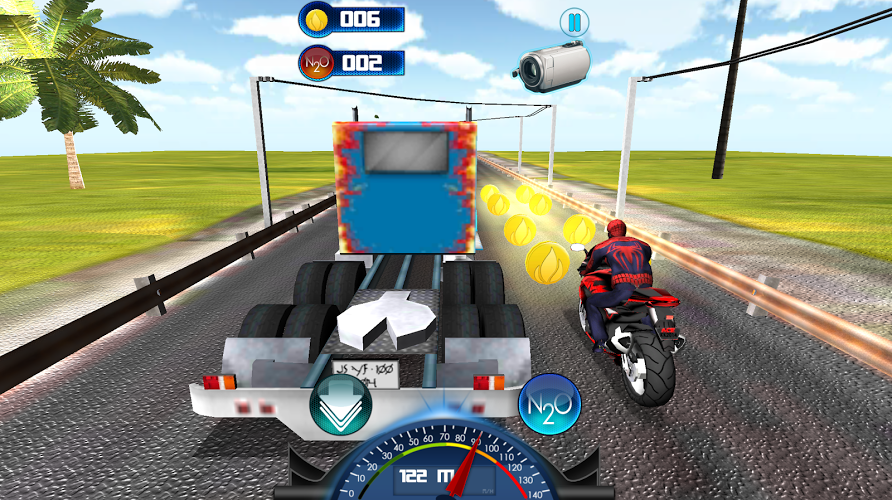 Fast Spider Motorbike Racing截图2