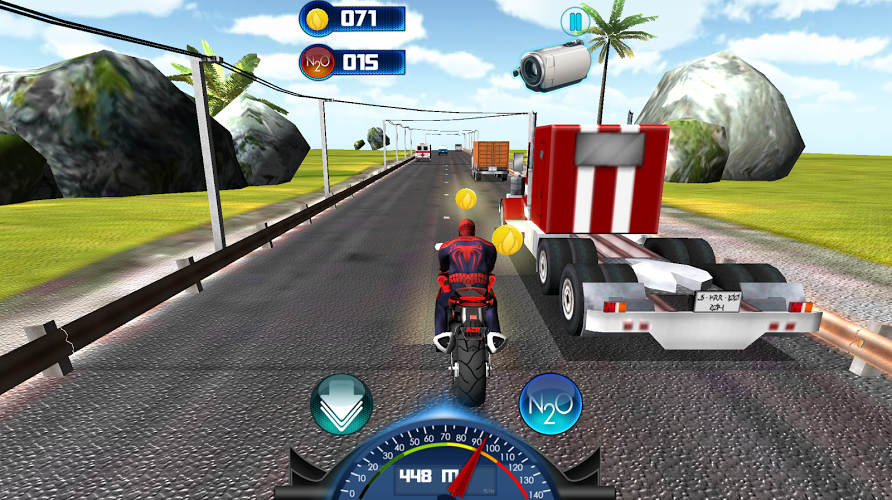 Fast Spider Motorbike Racing截图1