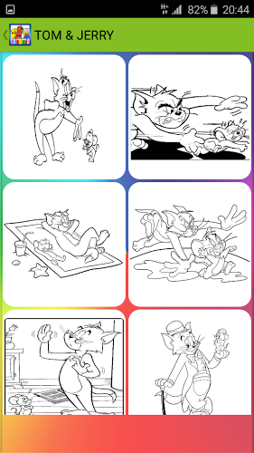 Cartoons Coloring Pages截图4