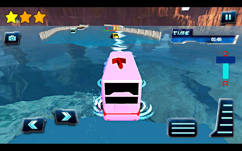 Water Surfer Bus Driving截图3