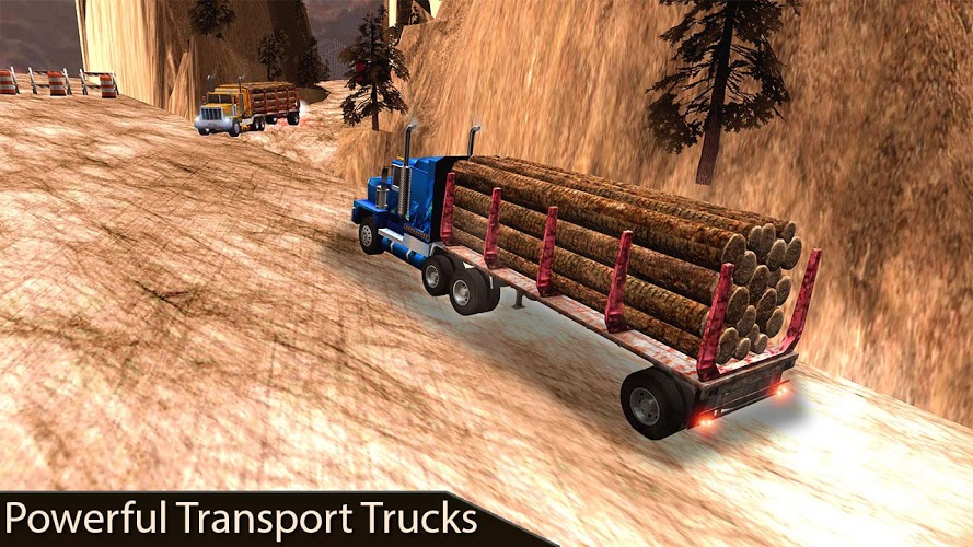 Real Truck Hill Drive Sim 2017截图4