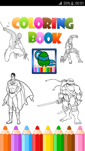 Cartoons Coloring Book截图1