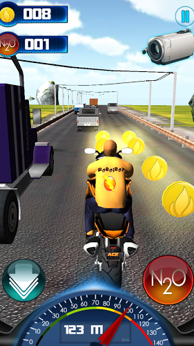 Boboi Motorbike Galaxy Racing截图4