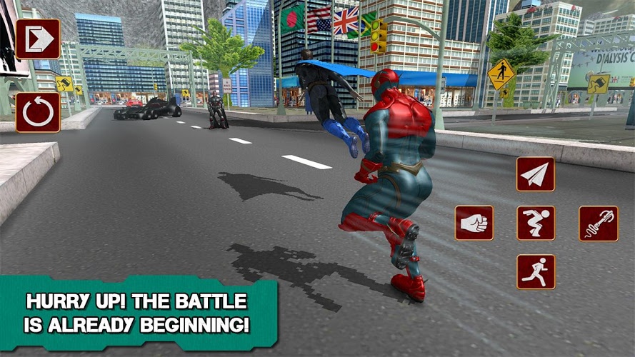 League Hero: Grand City 3D截图4