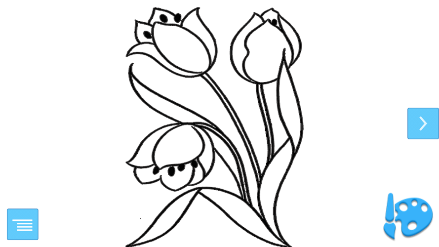 Tulip Coloring截图1