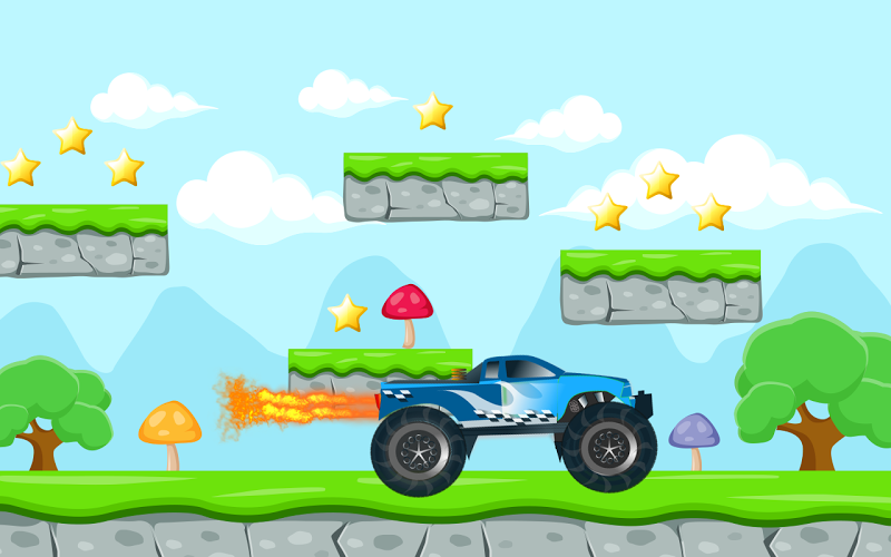 Monster Truck - Race Game截图2