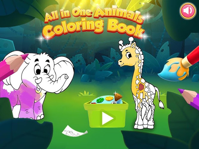 All In One Coloring Book截图2