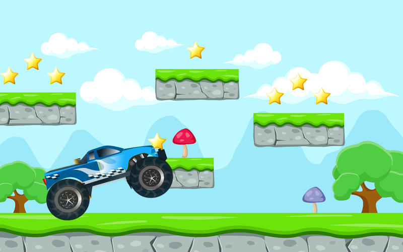 Monster Truck - Race Game截图1