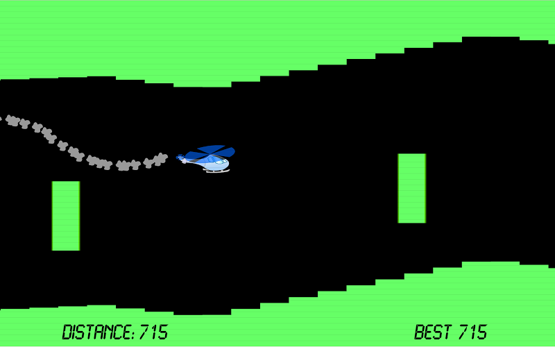 Classic Helicopter Game截图3