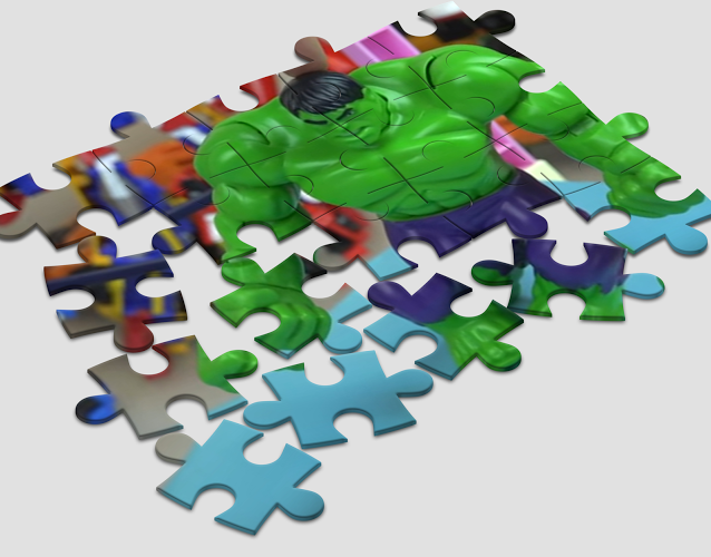 Hulk Puzzle Toys截图2