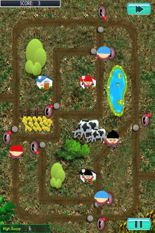 Farmer Land Strategy Farm Game截图1