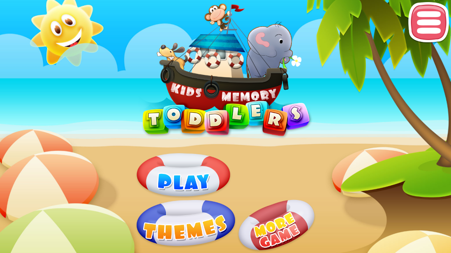 Kids Memory Game - Toddlers截图1