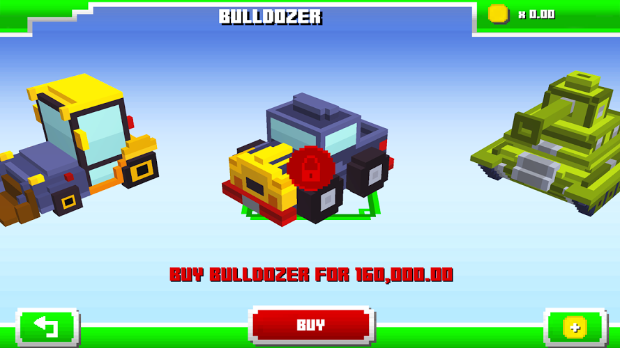 Blocky Car Driving截图4