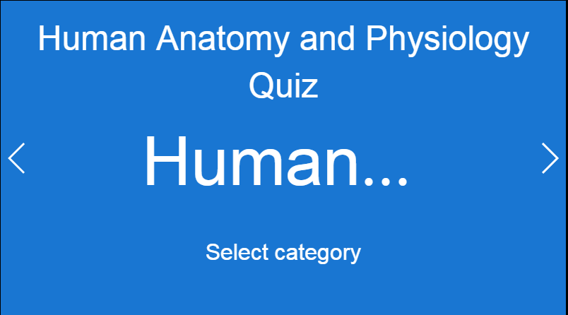 Human Anatomy Physiology Quiz截图1