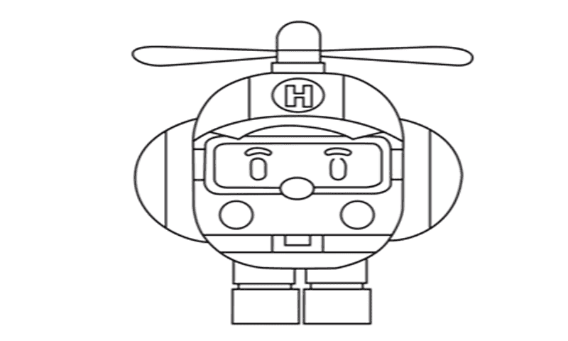 How To Draw Robocar Poli截图4