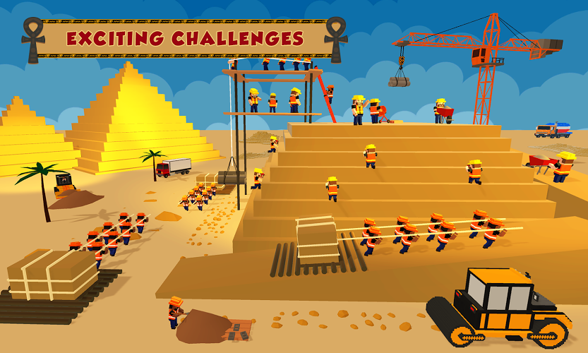 埃及金字塔建造游戏截图2