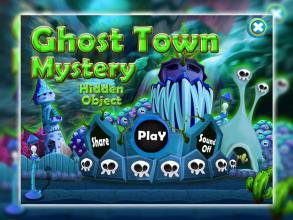 Ghost Town mystery : Hidden Objects Game截图1