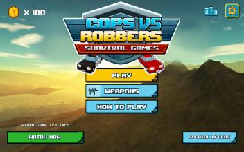 Cops N Robbers Survival Game截图4