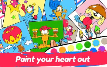 Garfield Color Book for Kids截图2