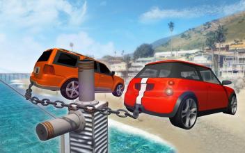 Chained Cars Stunt Game截图4