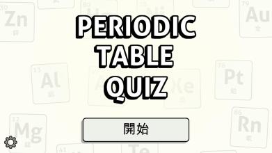 Periodic Table Quiz - 元素周期表测验截图1