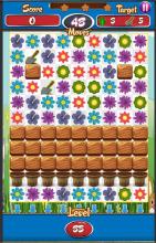 Flower Crush Mania - Match 3 Puzzle截图5