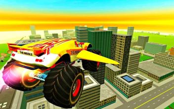 Flying Truck Driving Pilot 3D截图2