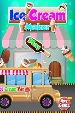 冰淇淋机游戏 - 烹饪截图