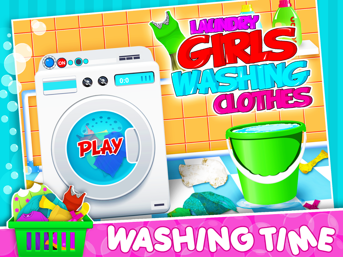 洗衣女孩洗衣服截图1