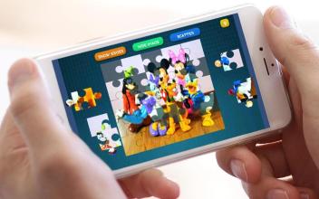 Jigsaw Mickey Puzzle Toys截图4