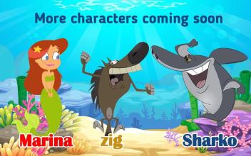 * mermaid Marina deep sea adventure vs zig sharko截图2