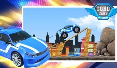 Racing Climb Cars Tobot截图1