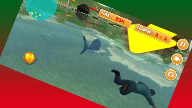 3D Shark Attack Simulator截图1