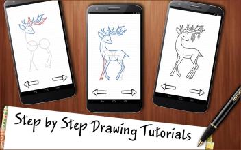 Learn to Draw Deers with Amazing Horns截图1