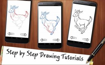 Learn to Draw Deers with Amazing Horns截图2