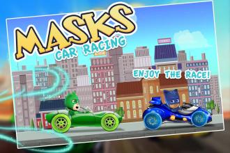 Masks Superheroes Car Racing Adventures截图2