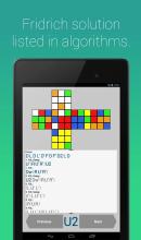 Rubik's Cube Fridrich Solver截图4